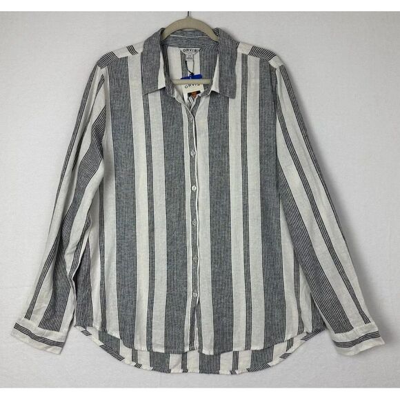 Orvis Other - Orvis Black and White Casual Button Down Shirt M